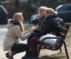 Przyjaciółki 5 sezon odc. 60. Inga (Małgorzata Socha), Patrycja (Joanna Liszowska), Anka (Magdalena Stużyńska)