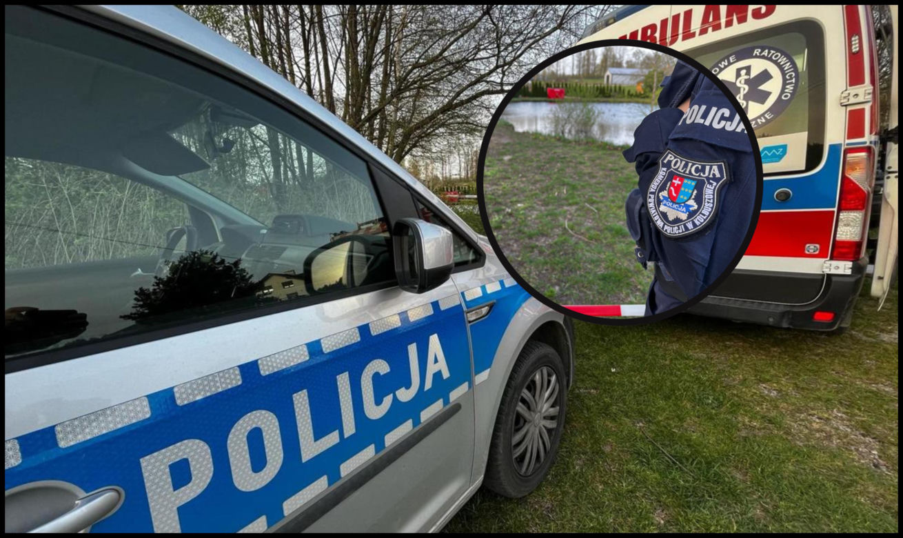 Przyłęk: Zwłoki 40-latka unosiły się na wodzie! Przerażające odkrycie w stawie