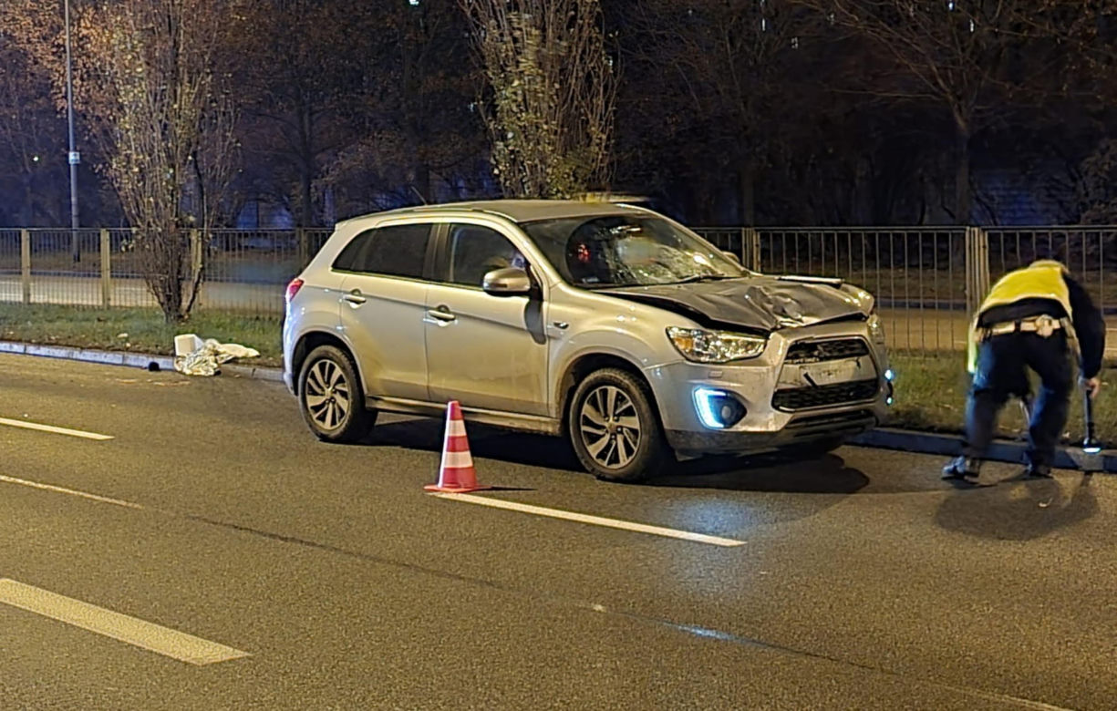 Dramat na Pradze. Samochód skosił pieszego w alei Solidarności