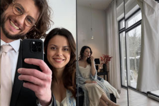 M jak miłość. Ślub Kasi i Mariusza po porodzie córki. Do końca nie wyda się, że to Jakub jest ojcem dziewczynki! - ZDJĘCIA