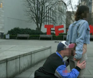 Szokujące sceny na ulicach Wrocławia! Kręcili film dla dorosłych! Mieszkańcy OBURZENI