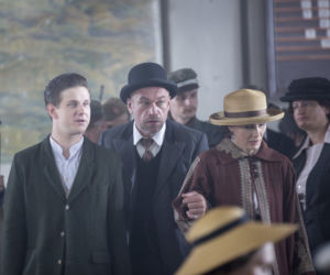 Bodo. Eugeniusz Bodo (Antoni Królikowski), Teodor Junod (Mariusz Bonaszewski), Jadwiga Junod (Agnieszka Wosińska)