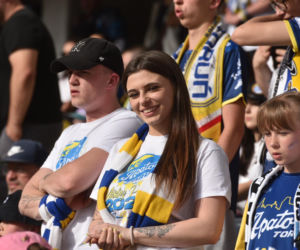 PRES Grupa Deweloperska Toruń - Gezet Stal Gorzów: Zdjęcia kibiców z meczu 7. kolejki PGE Ekstraligi na Motoarenie