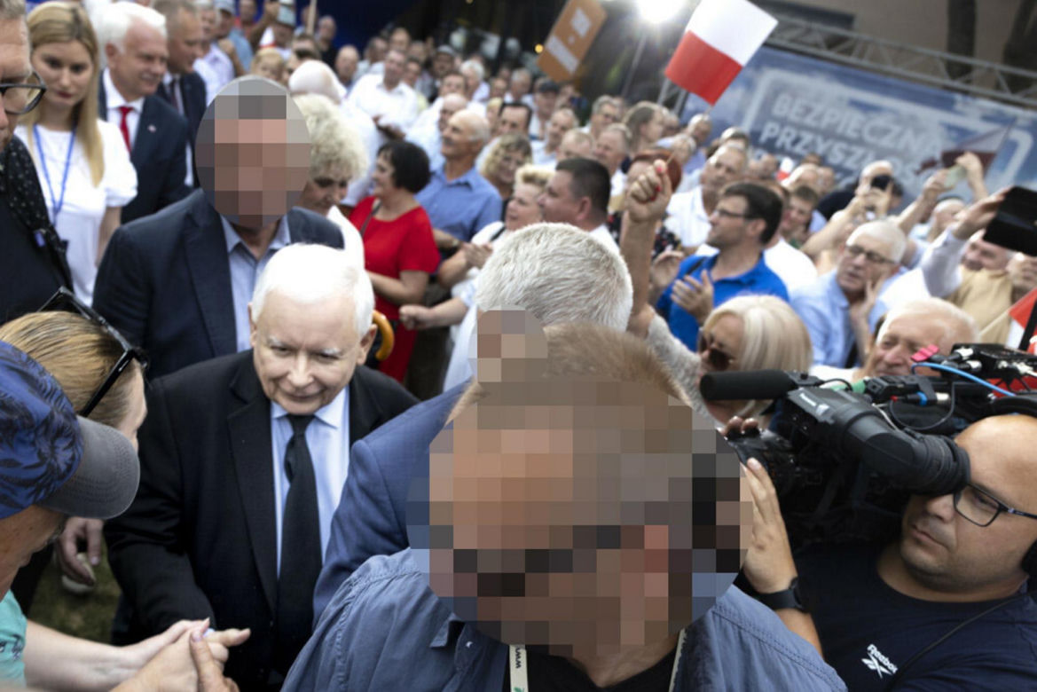 Jarosław Kaczyński z ochroną