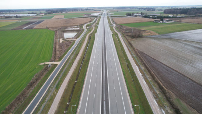 Postępy na budowie A2 Siedlce - Biała Podlaska