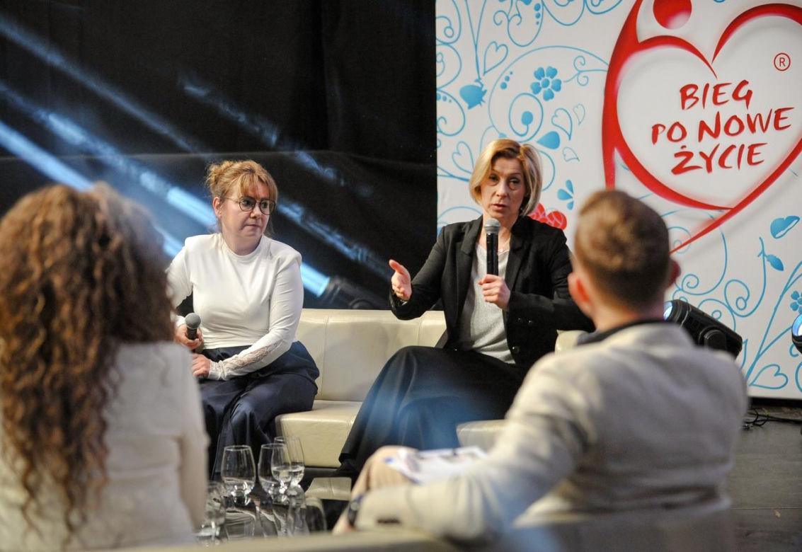 Koordynatorki transplantacyjne - Bogumiła Król i dr Sylwia Sekta na Katowickim Forum Młodych - BO NOWE JEST NADZIEJĄ