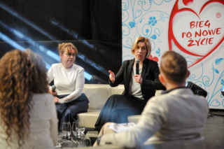 Koordynatorki transplantacyjne - Bogumiła Król i dr Sylwia Sekta na Katowickim Forum Młodych - BO NOWE JEST NADZIEJĄ