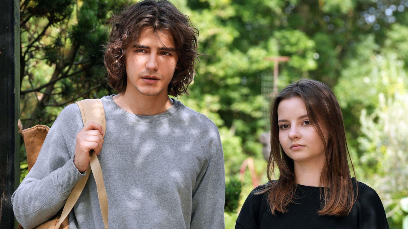 Barwy szczęścia, odc. 3315. Ewa (Gabriela Ziembicka), Romeo (Jacek Tyszkiewicz)