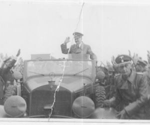Historyczne spotkanie Hitlera i Mussoliniego w Stępinie