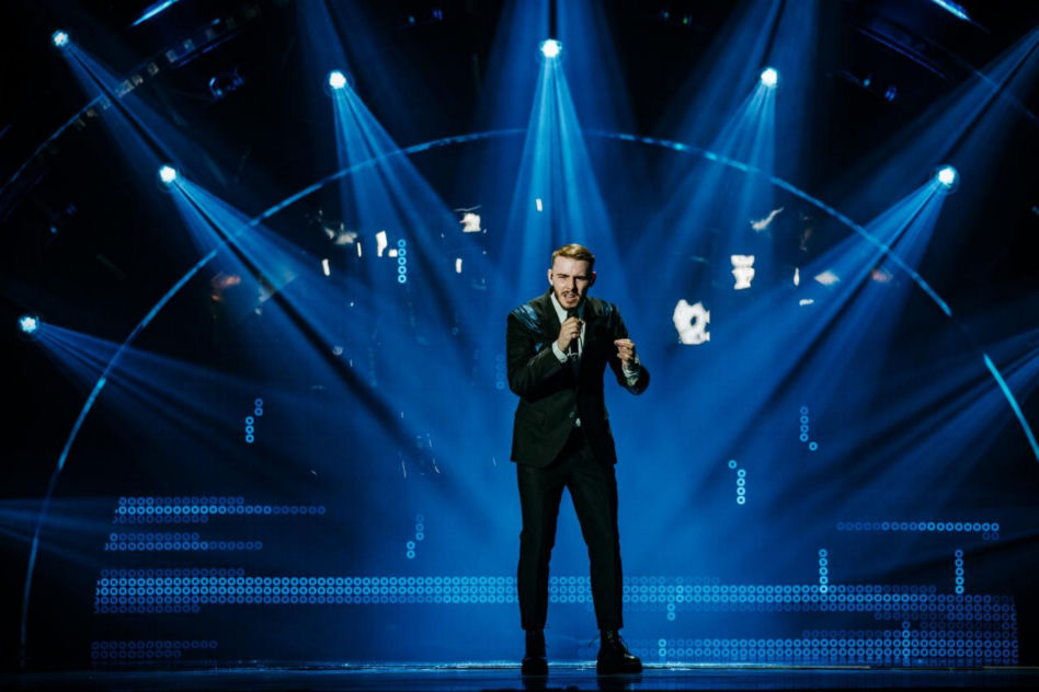 Eurowizja 2022 - Polska. Pierwsza próba Krystiana Ochmana