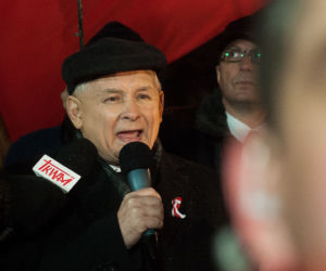Marsz 13 grudnia 2013. Jarosław Kaczyński