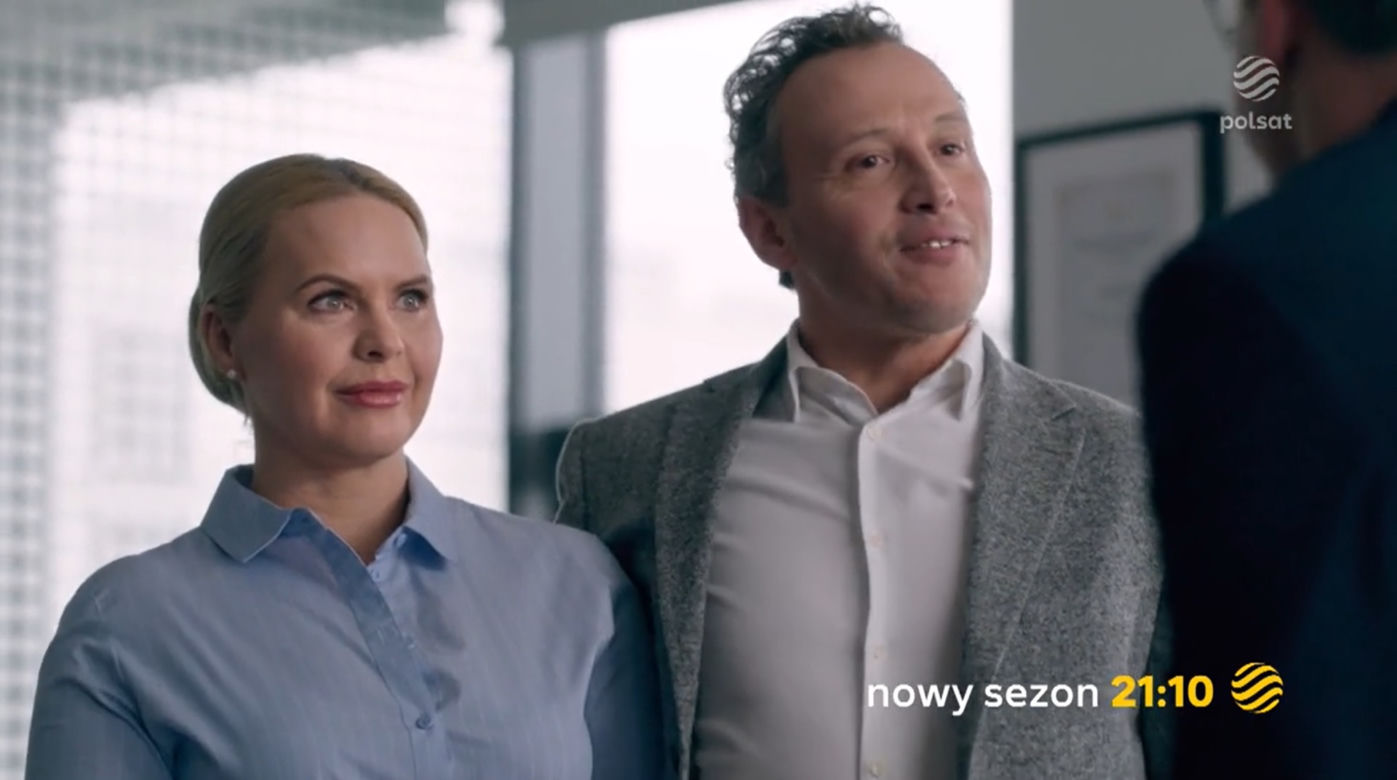 Przyjaciółki, odcinek 248: Anka (Magdalena Stużyńska), Jędrzej (Andrzej Deskur) 