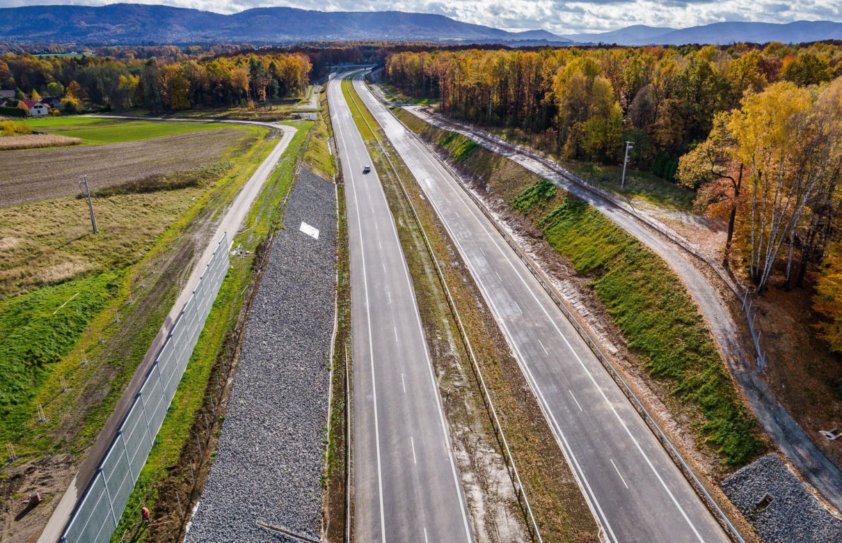 Trasa S1 z Dankowic do Bielska-Białej Hałcnowa jest już gotowa do użytkowania