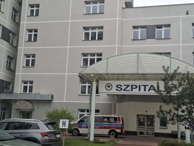 Protest w szpitalu powiatowym w Starachowicach