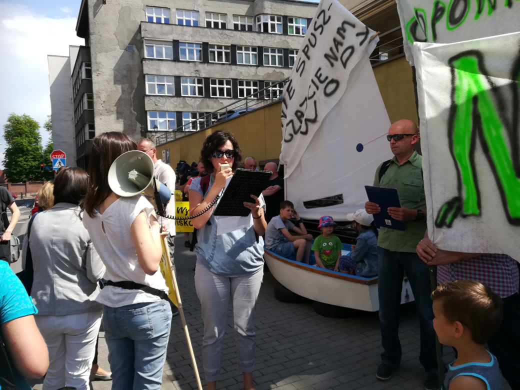 Mieszańcy Imielina protestują! Nie chcą wydobycia pod miastem!