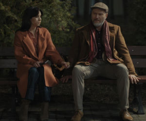 M jak miłość, odcinek 1923. Aneta (Ilona Janyst), Wójcik (Jakub Kornacki)