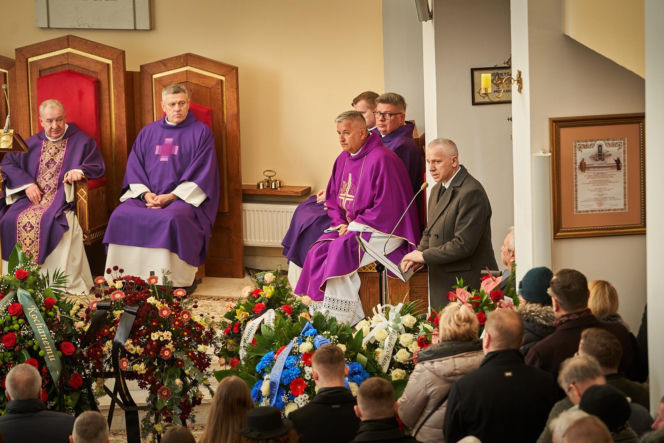 Pogrzeb śp. Janusza Cabaja, radnego miasta Siedlce, 21.02,2026