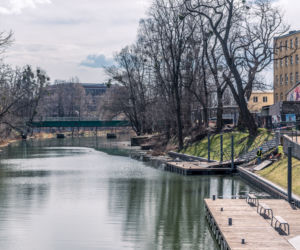 Przedmieście Oławskie. Tereny nad rzeką