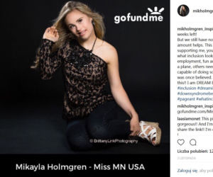 Pierwsza kobieta z zespołem Downa w konkursie miss piękności