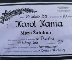 Pogrzeb milionera Karola Kani ze Śląska, który zginął  w katastrofie lotniczej w Pszczynie