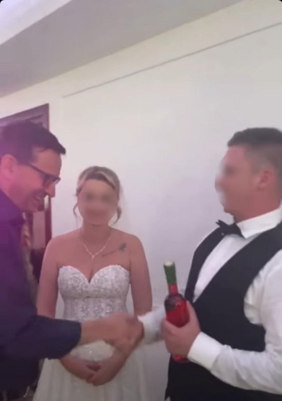 Morawiecki gościem na weselu