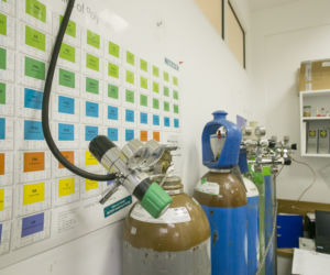 Laboratorium, w którym bada się narkotyki