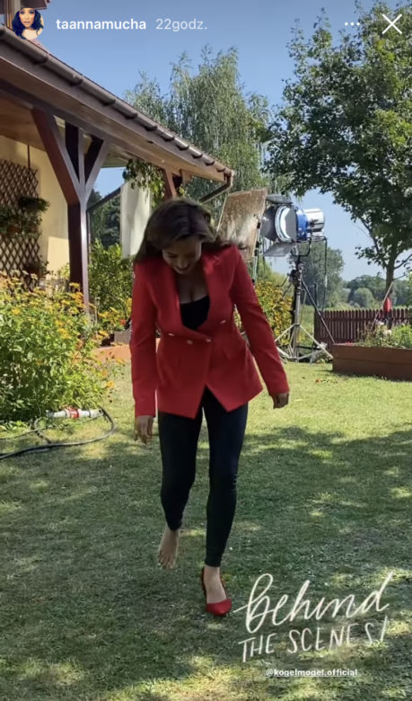 Anna Mucha w furii. Rzuca roślinami i donicą 