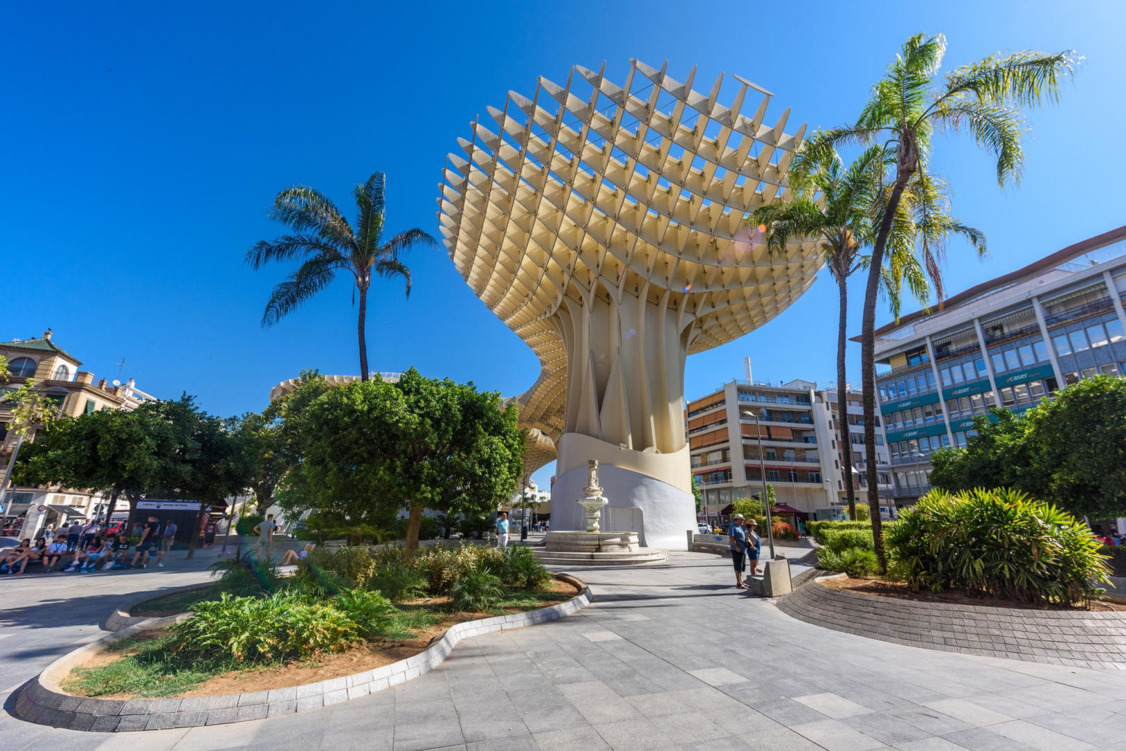 Setas de Sewilla - Metropol Parasol w Sewilli