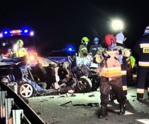 Koszmarny wypadek na granicy województw dolnośląskiego i opolskiego
