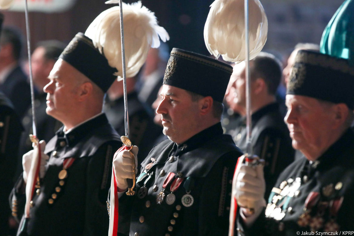 Bełchatów: Prezydent Andrzej Duda z wizytą u górników