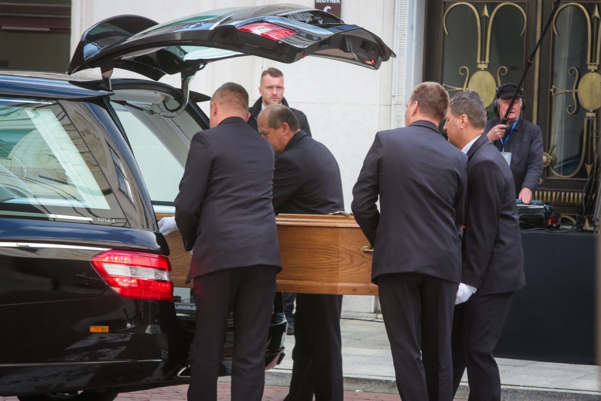 Pożegnanie marszałka seniora Kornela Morawieckiego