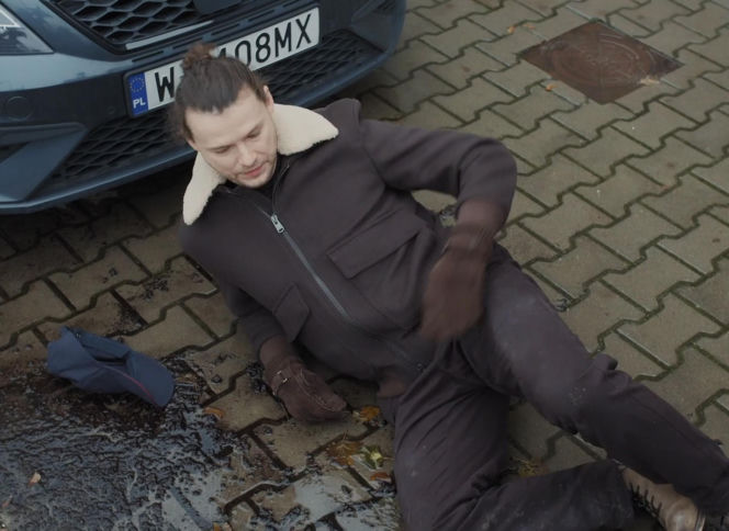 M jak miłość. Natalka (Dominika Suchecka), Mikołaj Lipiński (Mateusz Kościukiewicz)