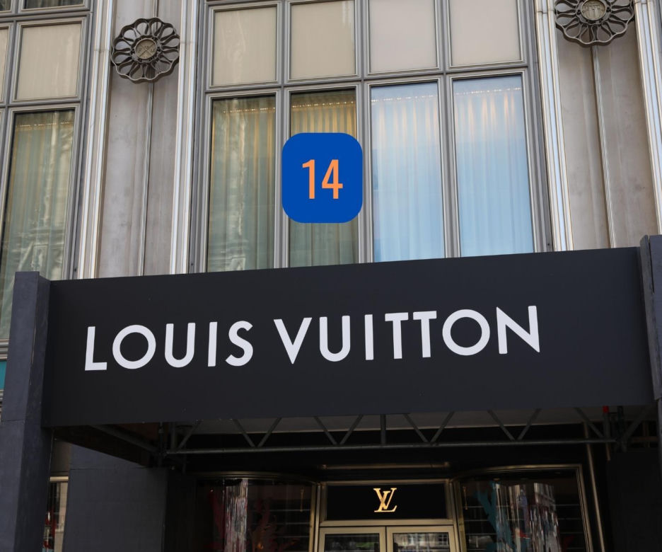 14. Louis Vuitton
