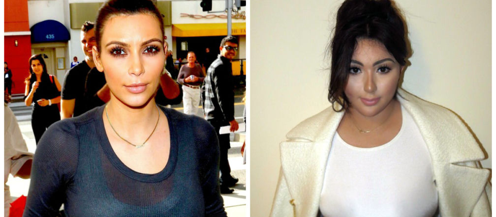 Wiktoria Grycan zrobiła sie na Kim Kardashian