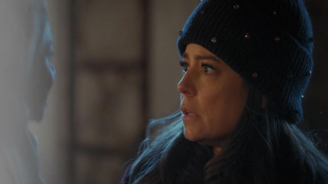 M jak miłość odc. 1928. Magda (Anna Mucha), Paulina (Maria Wieczorek)