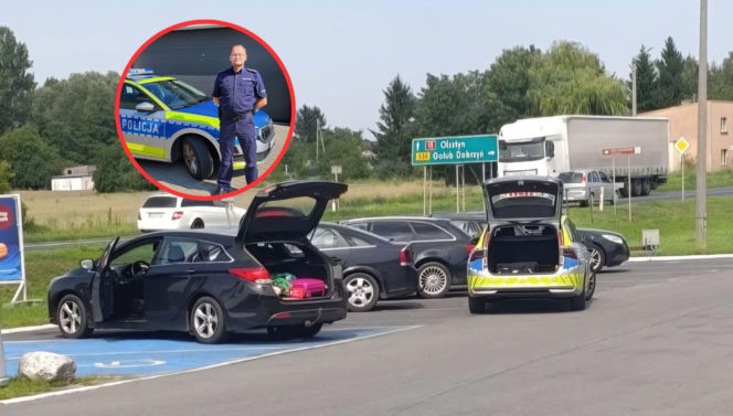 Kierownik posterunku odebrał poród na parkingu. Nie był przy narodzinach swoich dzieci. Teraz mówi o tym z uśmiechem