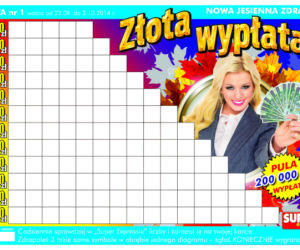 SUPER INFO: Loteria JESIENNA ZDRAPKA