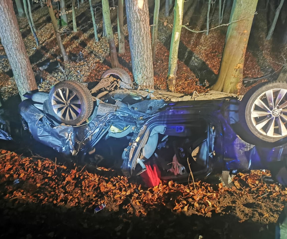 19-latek ZGINĄŁ na miejscu w wypadku w Jamnicy. Co się stało?