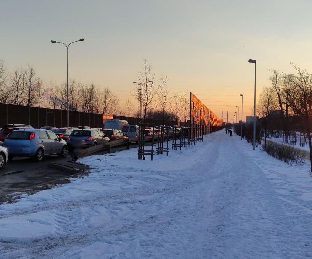 Cwani kierowcy jechali chodnikiem