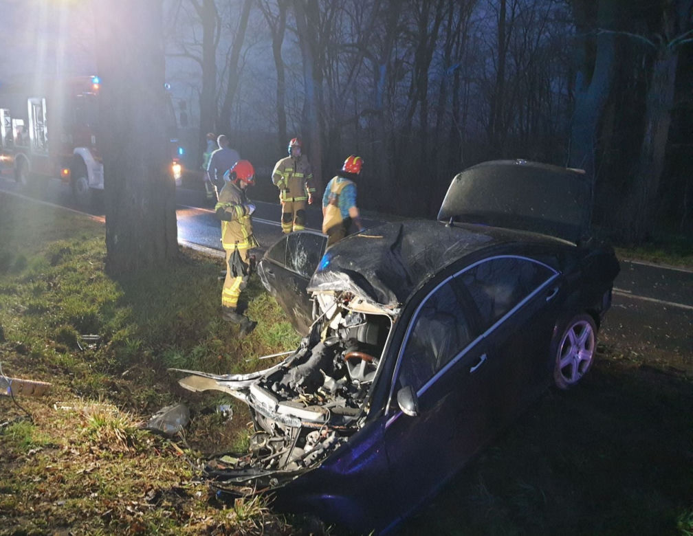 Wypadek w Ulnowie