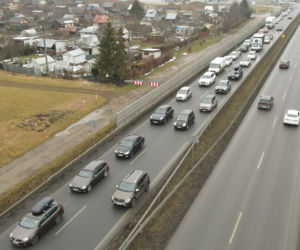 Korki na zakopiance i tłumy w Zakopanem na święta