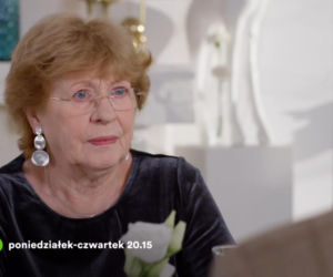 Na Wspólnej odc. 4271. Krystyna Agier (Małgorzata Knothe), Juliusz (Daniel Olbrychski)