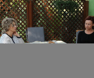 Ranczo 9 sezon odc. 113. Lodzia (Magdalena Kuta), Halina (Violetta Arlak)