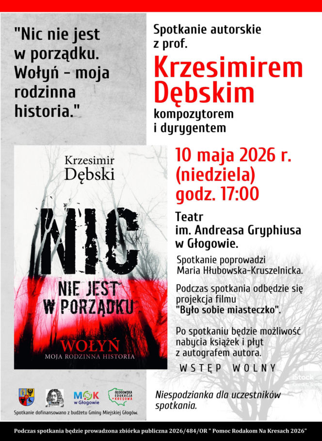 Spotkanie z prof. Krzesimirem Dębskim