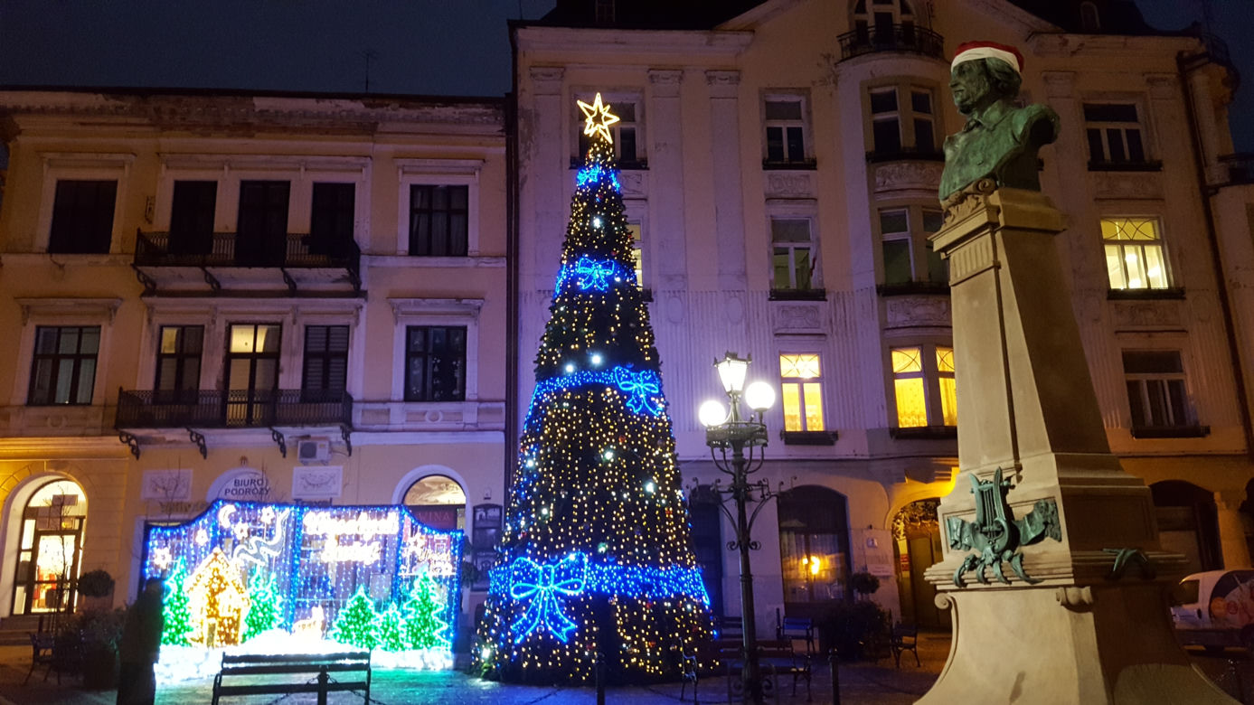Świąteczna iluminacja Tarnowa