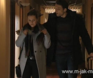 M jak miłość. Ala (Olga Frycz), Karol (Bartek Waga)
