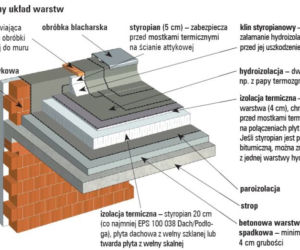 Płaski dach na topie
