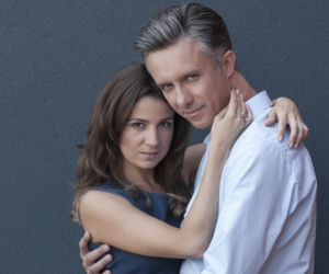 Pierwsza miłość. Artur (Łukasz Płoszajski), Kinga (Aleksandra Zienkiewicz)
