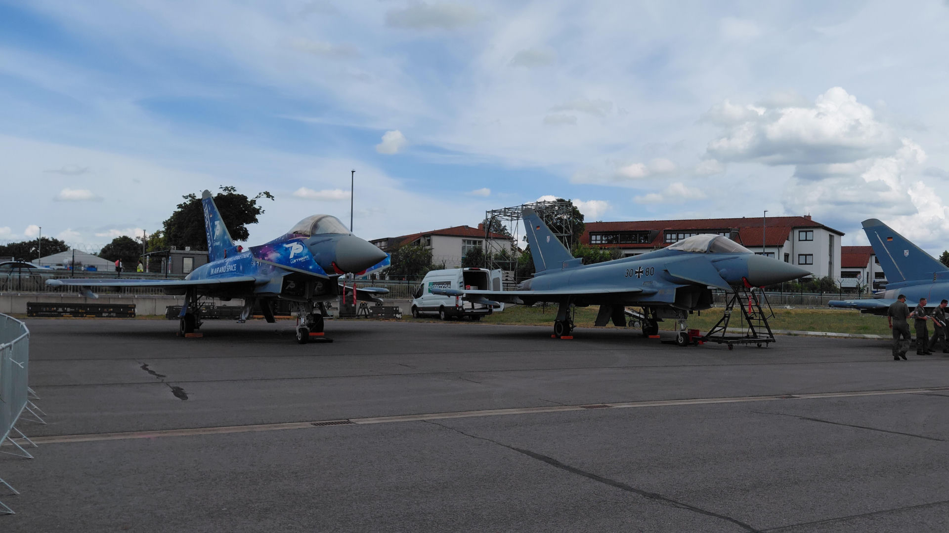 Niemiecki samolot Eurofighter Typhoon