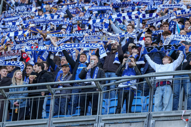 Lech Poznań - Legia Warszawa: Zdjęcia kibiców i zawodników z meczu 30. kolejki PKO BP Ekstraklasy